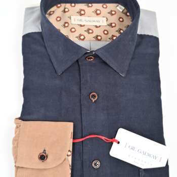 Chemise Patchwork Velours 100% coton